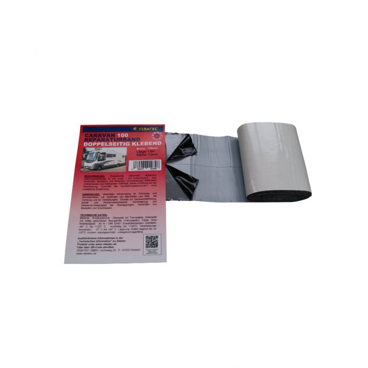 Vebatec caravan repair tape double-sided adhesive 100mm / 1.5m