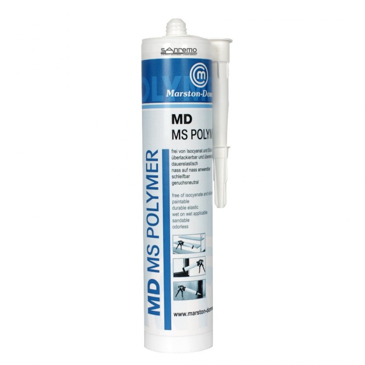 20x Marston-Domsel MD-MS-Polymer Weiß 290ml Kartusche KARTONWARE