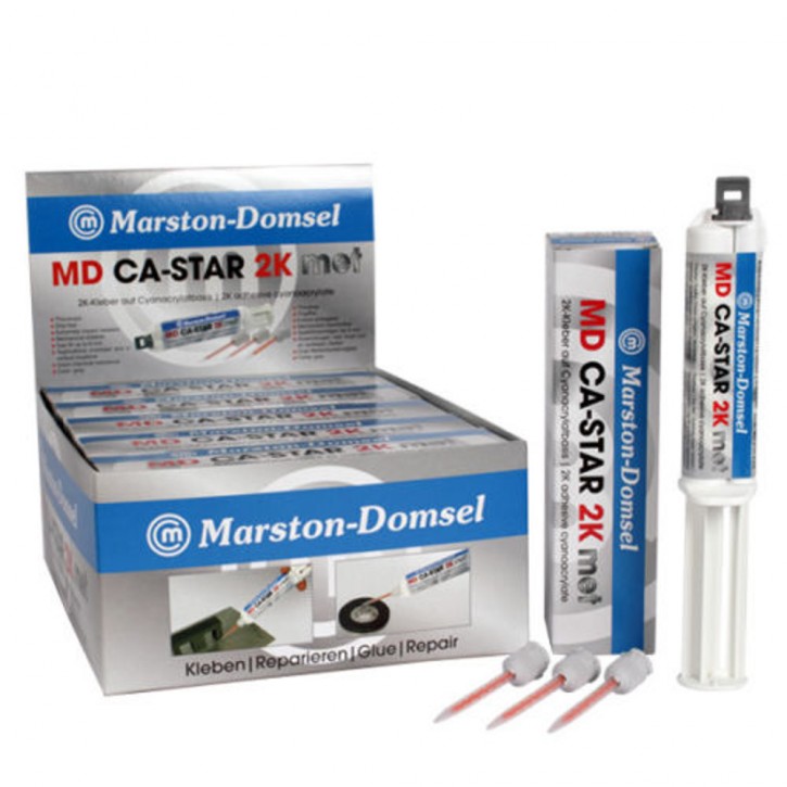 10x Marston-Domsel MD CA-STAR 2K met 10g - thixotrop