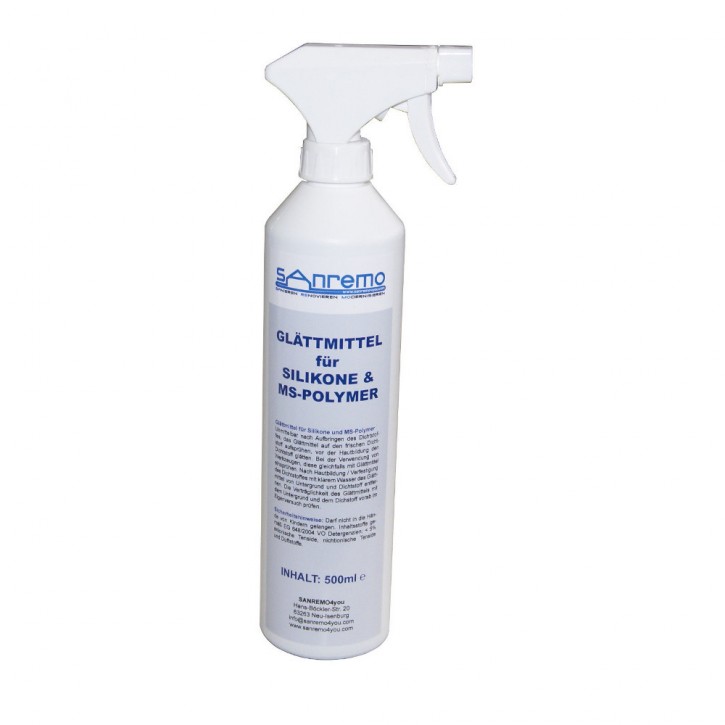 Sanremo smoothing agent for silicones + MS polymers 500ml