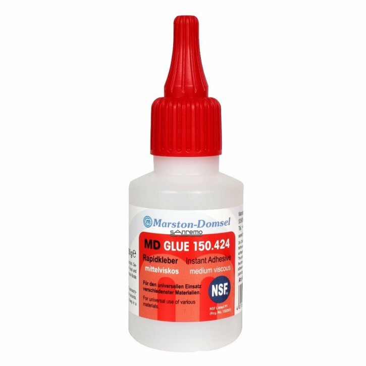 12x Marston-Domsel MD-Rapid glue 150 20g CARTONWARE