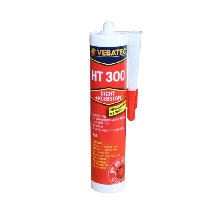 Vebatec HT300 Silicone Sealant & Adhesive red