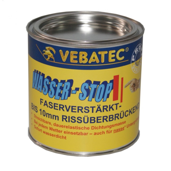 Vebatec Abdichtung WASSER-STOP faserverstärkt 750g