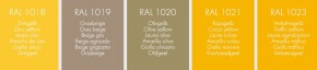 6x Sanremo Flexipox-Floor 2-K elastisches Epoxidharz 150ml approx. RAL 1018 - 1023 RAL 1018