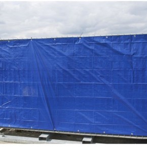 20x Construction Fence Tarpaulin 12325 (140g/m²) 1,76 x 3,41 Meter White