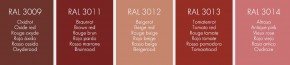 6x Sanremo MS-Polymer 45 RAL 3009-3014 290ml RAL 3014