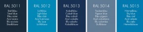 6x Sanremo Schwimmbadsilikon RAL 5011 - 5015 310ml RAL 5015