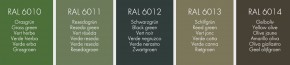 6x Sanremo Schwimmbadsilikon RAL 6010 - 6014 310ml RAL 6014
