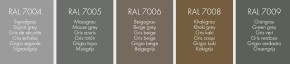 6x Sanremo Flexipox-Floor 2-K elastisches Epoxidharz 150ml ca. RAL 7004 - 7009 RAL 7009