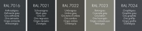 6x Sanremo Schwimmbadsilikon RAL 7016 - 7024 310ml RAL 7024