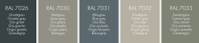 6x Sanremo Schwimmbadsilikon RAL 7026 - 7033 310ml RAL 7033