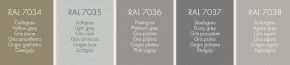 6x Sanremo Flexipox-Floor 2-K elastisches Epoxidharz 150ml approx. RAL 7034 - 7038